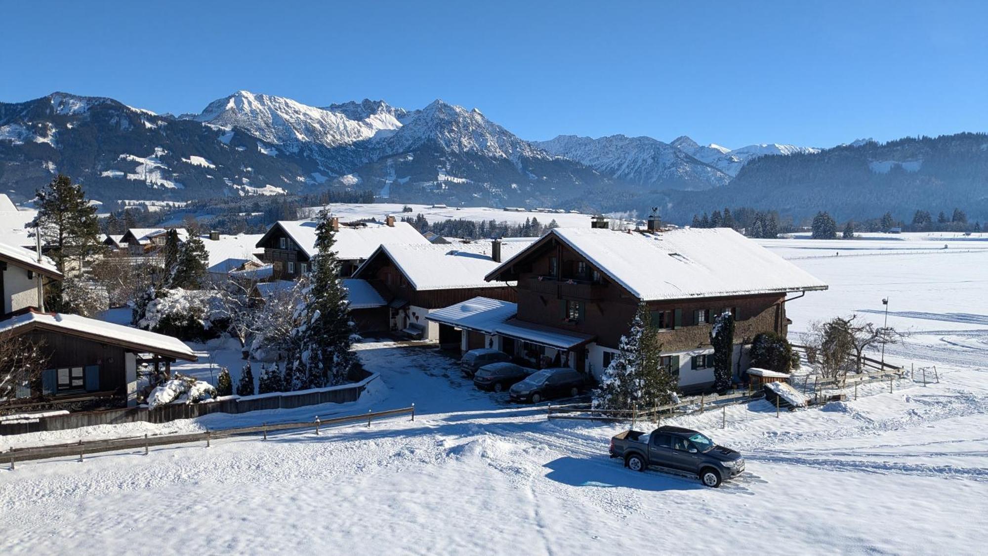 Ferienwohnung Alpenglueck In Bolsterlang Sommerbergbahn Kostenlos Extérieur photo